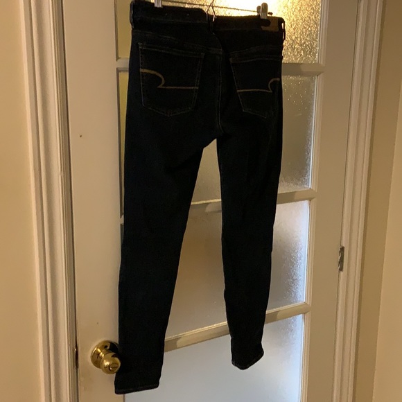American eagle blue skinny jeans - Picture 2 of 4
